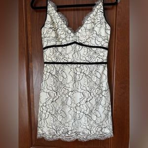 NBD REVOLVE black and white mini dress worn once!